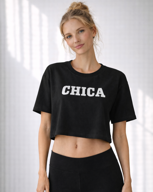 CHICA CROPPED TEE