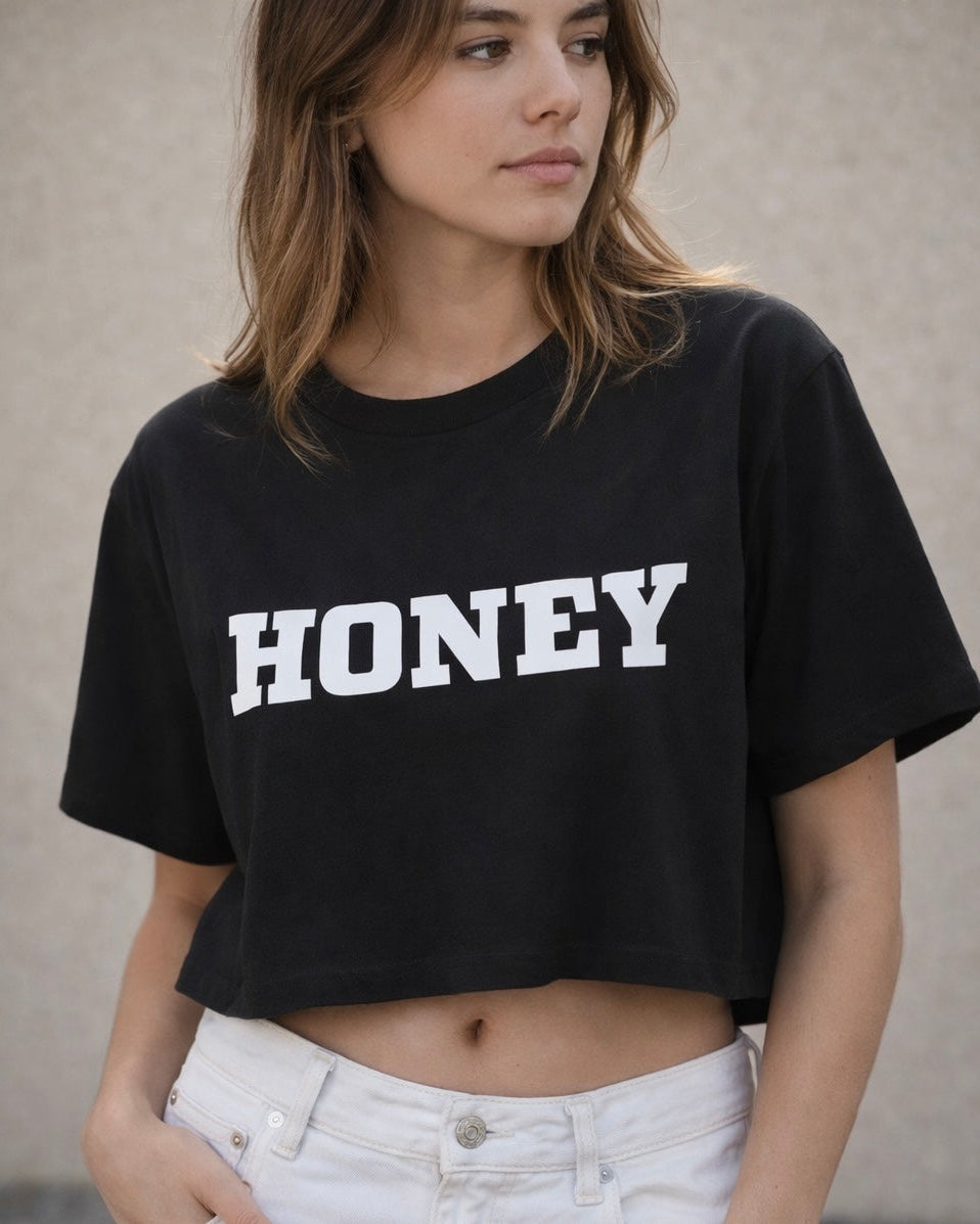 HONEY CROPPED TEE