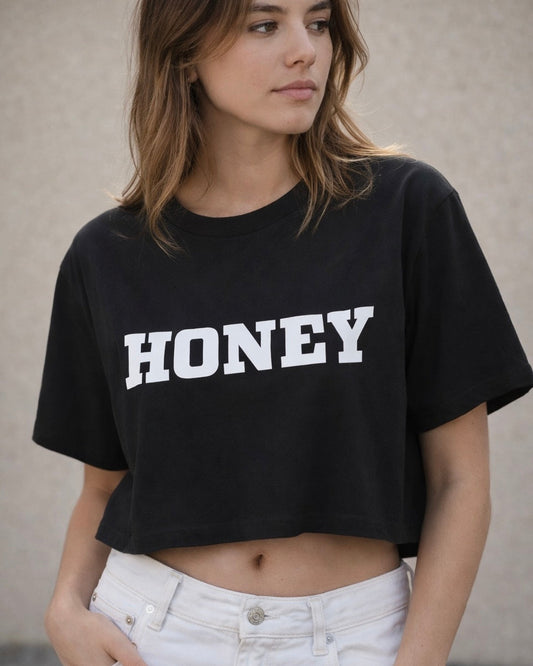 HONEY CROPPED TEE
